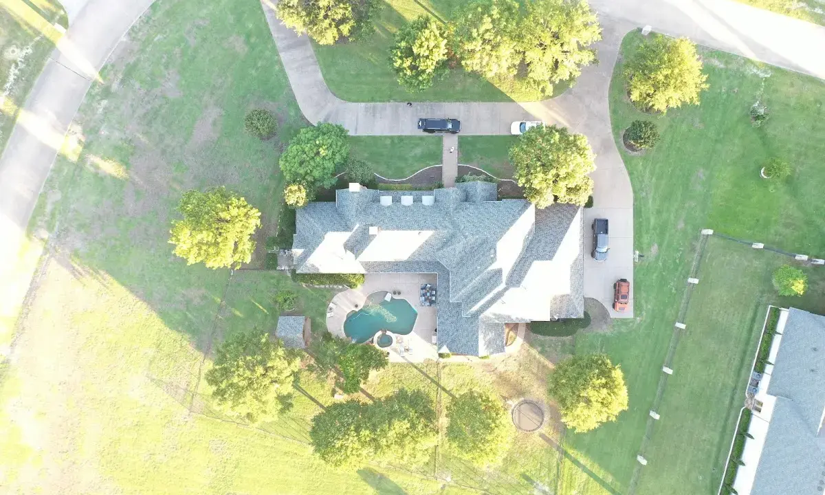 New shingle roof installation on a home in Roeland Park